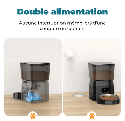 Mangeoire automatique pour animaux de compagnie 2L