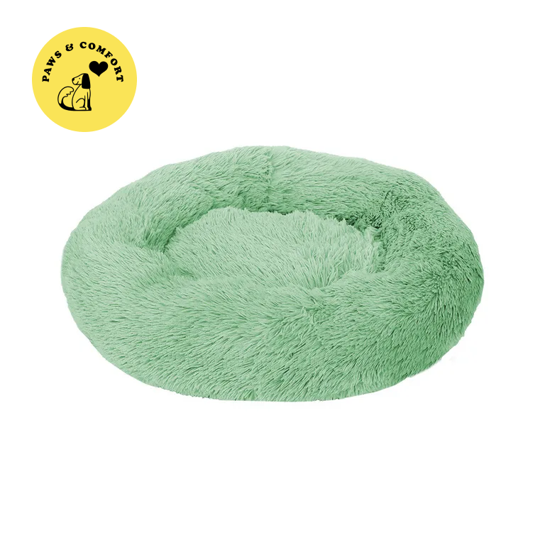 Lit apaisant donut pour chien/ chat (40-80cm) "Paws & Comfort - Cozy Donut Bed"