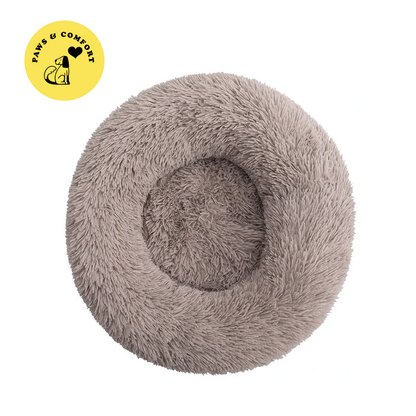 Lit apaisant donut pour chien/ chat (40-80cm) "Paws & Comfort - Cozy Donut Bed"