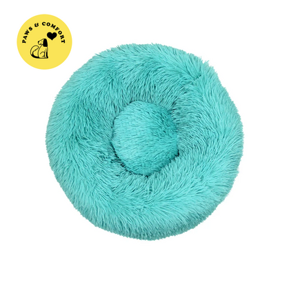 Lit apaisant donut pour chien/ chat (40-80cm) "Paws & Comfort - Cozy Donut Bed"