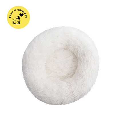 Lit apaisant donut pour chien/ chat (40-80cm) "Paws & Comfort - Cozy Donut Bed"