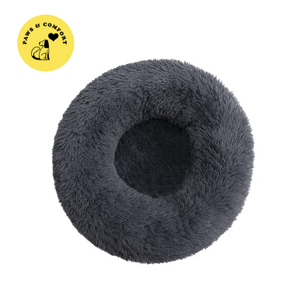 Lit apaisant donut pour chien/ chat (40-80cm) "Paws & Comfort - Cozy Donut Bed"