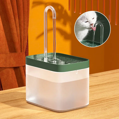 Fontaine à eau automatique pour chat